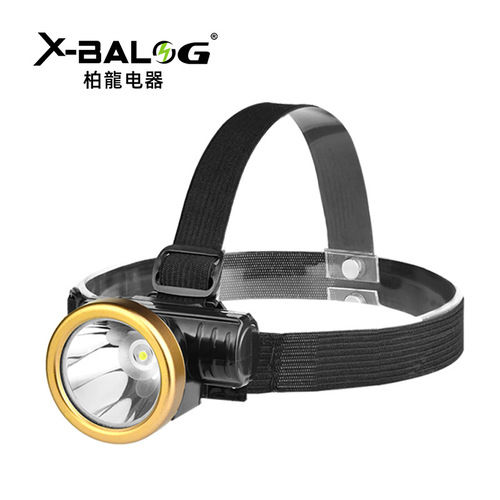 Plastic LED headlamp waterproof fishing light night fishing light outdoor head-worn high-intensity bright lithium battery charging sensing headlamp