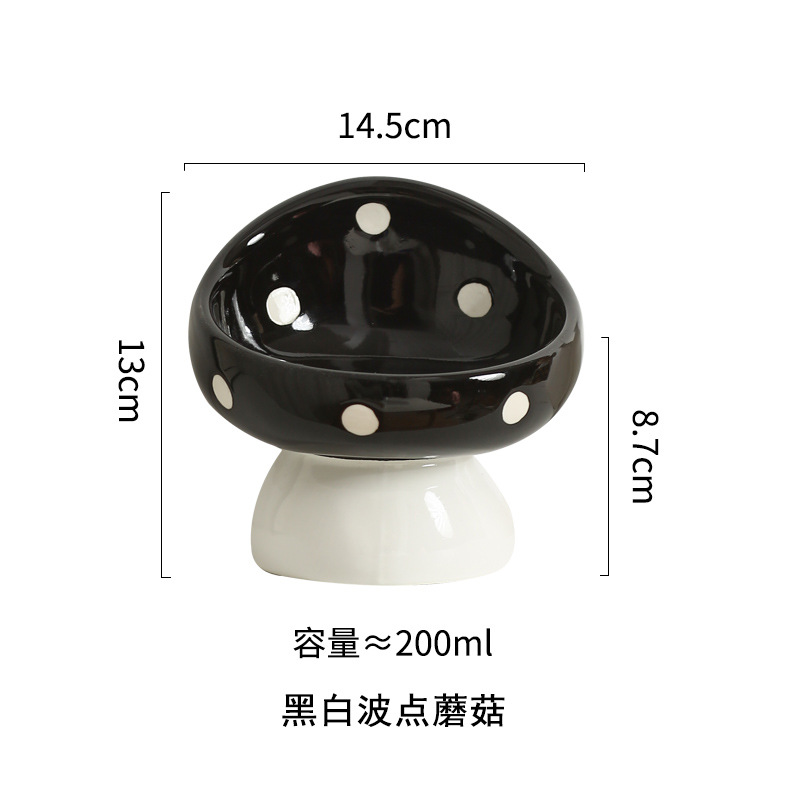 Cuenco para gatos, cerámica, boca oblicua, protección cervical, cuenco de agua potable, cuenco de grano, cuenco de arroz para gatos, suministros para mascotas, cuenco para perros al por mayor