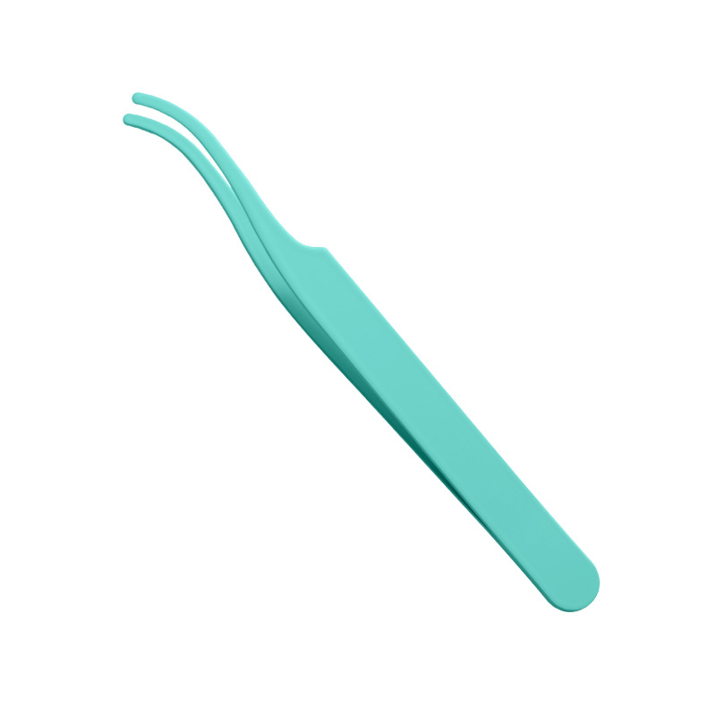 Pinzas de pestañas falsas rizador de pestañas de acero inoxidable ayuda de pestañas clip de cejas portátil clip de herramienta de Perm de pestañas