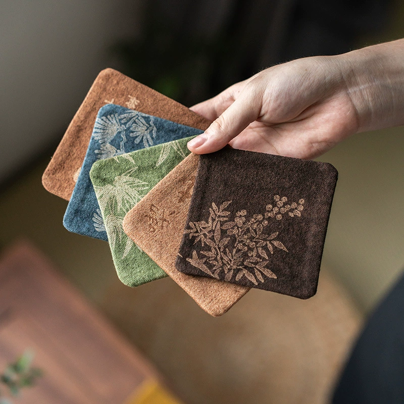 Чайная подставка для китайского стиля, окрашенная в виде галстуков, кунг-фу, чайный сервиз