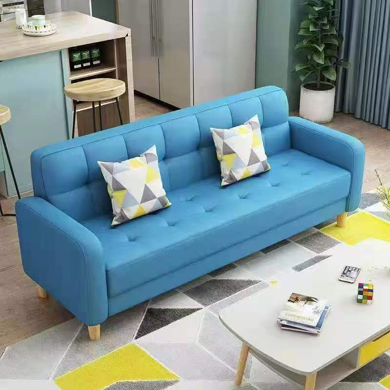 Sofa Bed Dual-Purpose Foldable Small Apartment Living Room Double Bedroom Simple Modern Single Sofa Small Apartment Rental House