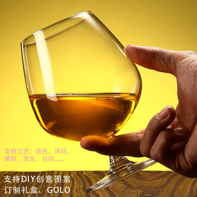 Bar gruesa copa de brandy copa de vidrio de cristal copa de vino blanco copa de whisky copa de vino isla de piedra copa de vino tinto
