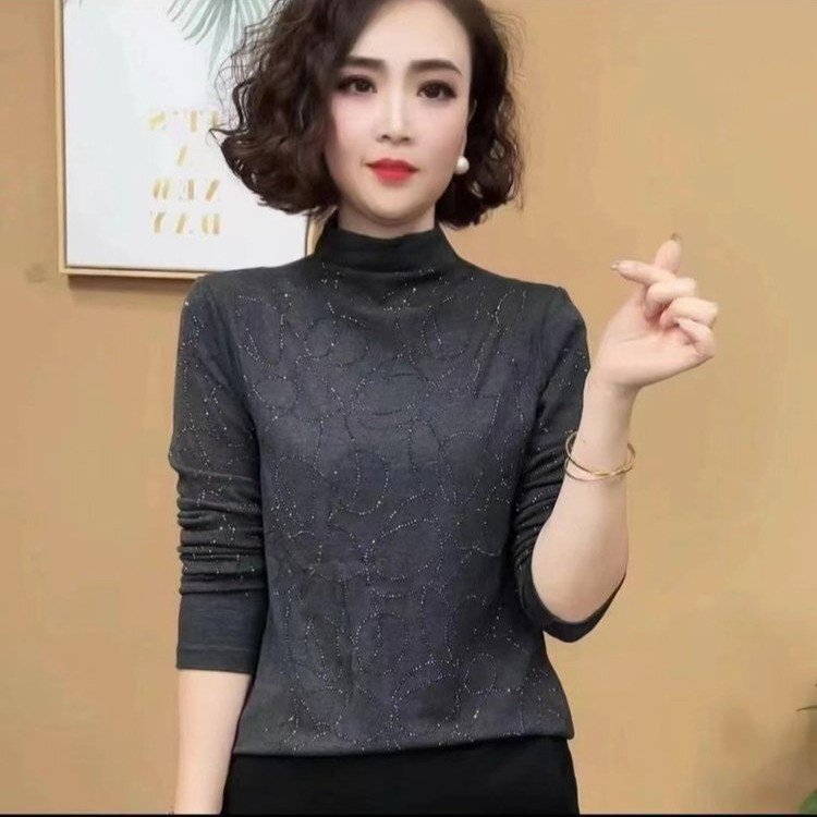 Dropshipping Natural and Elegant, Calm and Generous Fashionable Bottoming Shirt for Women