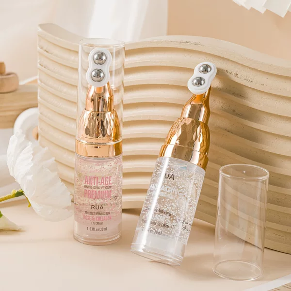 Rua Roll-On Eye Oil Eye Essence Oil Firming and Improving Dark Circles, Lightening Eye Lines and Dark Circles, Cross-Border