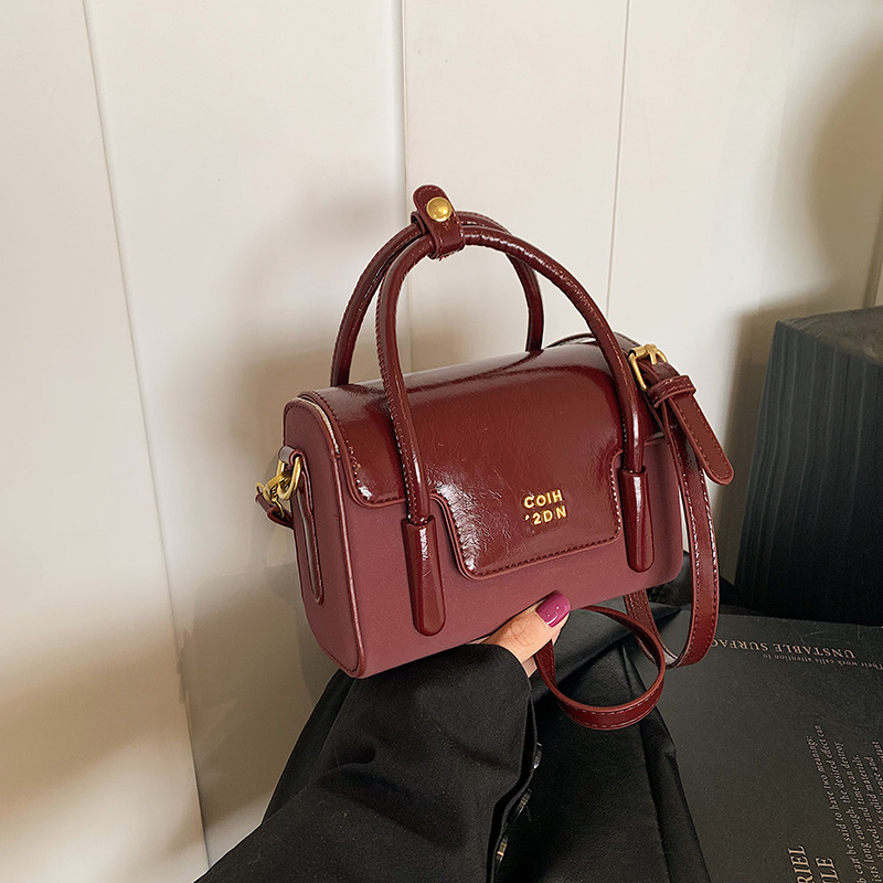 Nanfeng Chio2nd simple bolso cuadrado versátil retrógrado empalme mochila mate coreano hombro simple