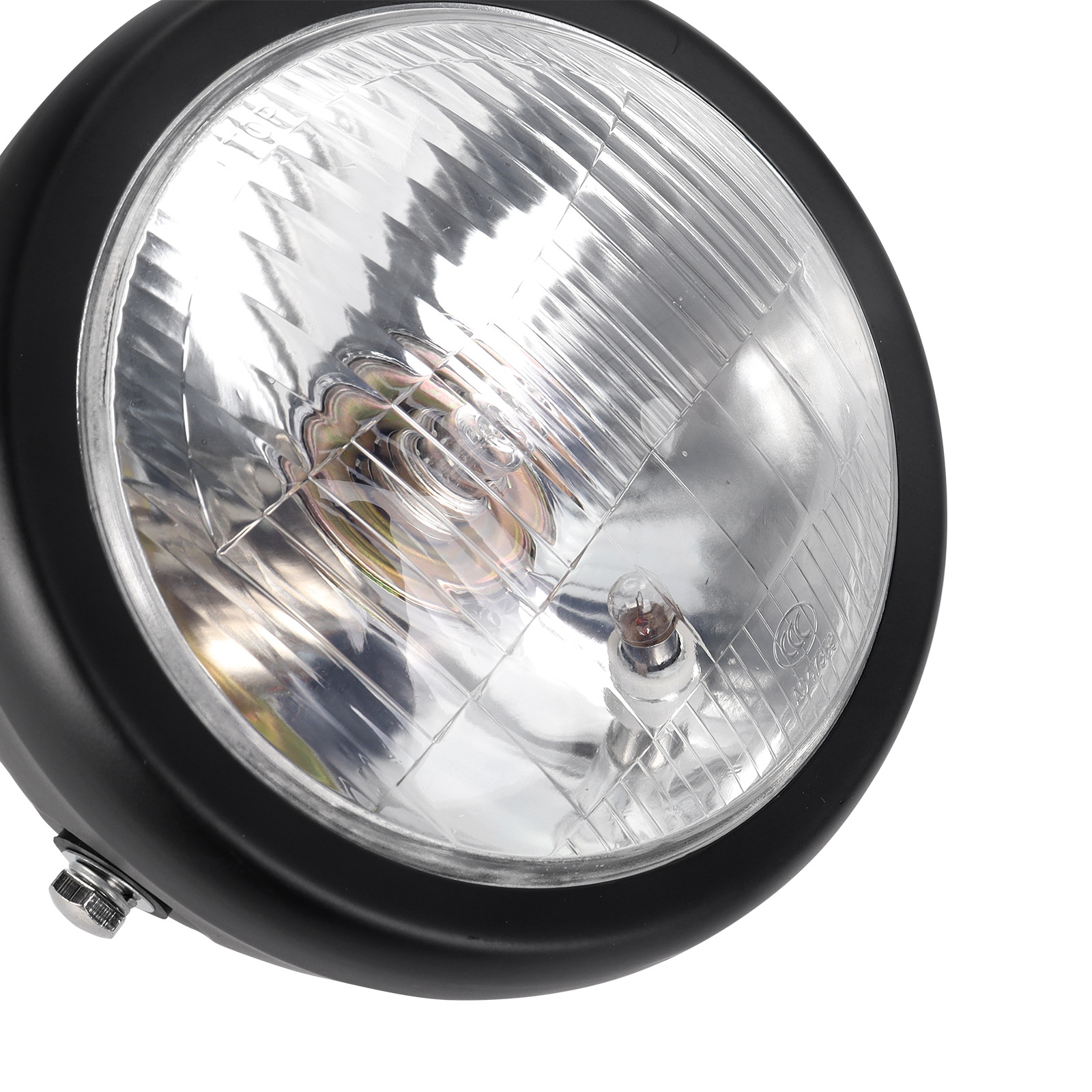 CG125 GN125 Retro Motorcycle Accessories Side Mount 6.5 inch Headlight