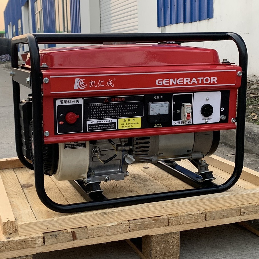 6kw应急户外凯汇成品牌发电机采用本田动力EC7000E汽油发电机组