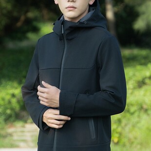 Outdoor Soft Shell Jacket Men's New Autumn and Winter Casual Hiking Windproof Waterproof Warm Climber Clothing Sports Jacket