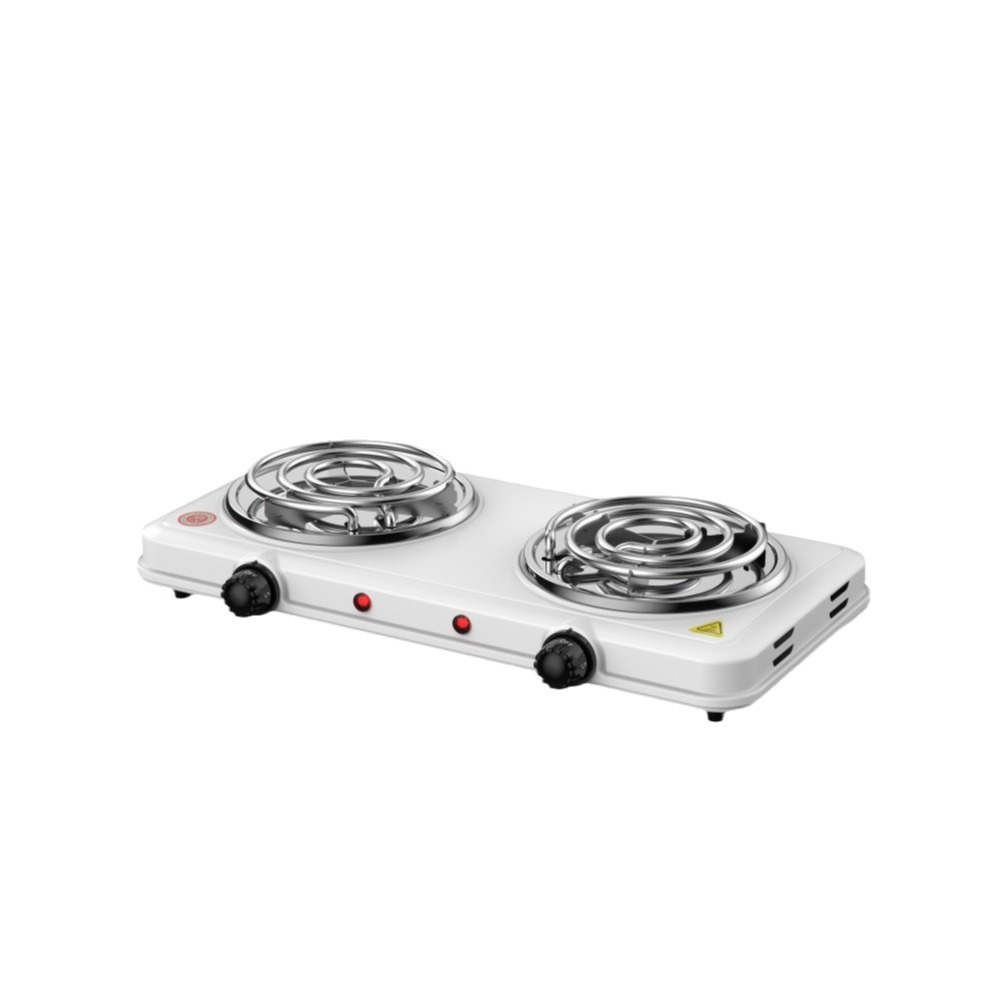 Comercio exterior doble cocina mosquito placas de horno eléctrico calentador doméstico 2000W agua hirviendo horno de cocción de platos calientes