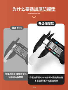 ♔ Door Handle Anti-Collision Sticker Silicone Entrance Door Sticker Refrigerator Door Stopper Transparent Wall Pad Buffer Pad Door Rear Anti-Collision God