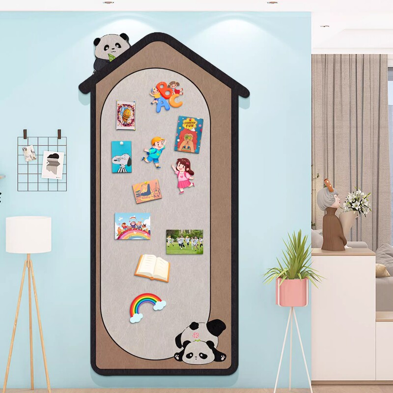 Felt Board Wall Stickers Photo Wall Kindergarten Work Display Wall Selfie Stand Living Room Entrance Punch-Free Cork Board Felt Board Wall Stickers Photo Wall Kindergarten Work Display Wall Selfie Stand Living Room Entrance Punch-Free Cork Board