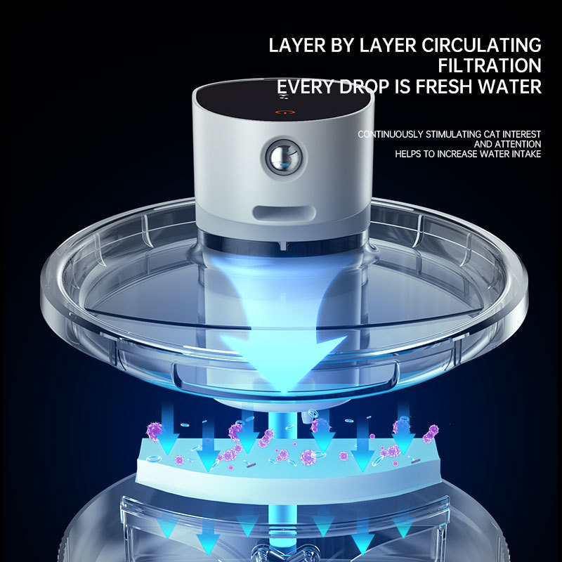 CAT water dispenser rechargeable pet automatic water dispenser