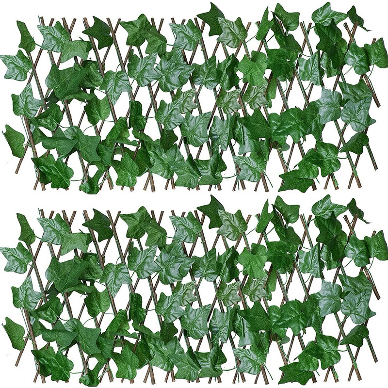 Amazon Cross-border Explosions Artificial Plants Wooden Fence Fence Ivy Strip Courtyard Sheltering Decorative Green Plants Wholesale