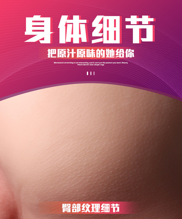 Male Masturbator Realistic TPE Vagina and Buttocks Manual Adult Toy — detail image 5