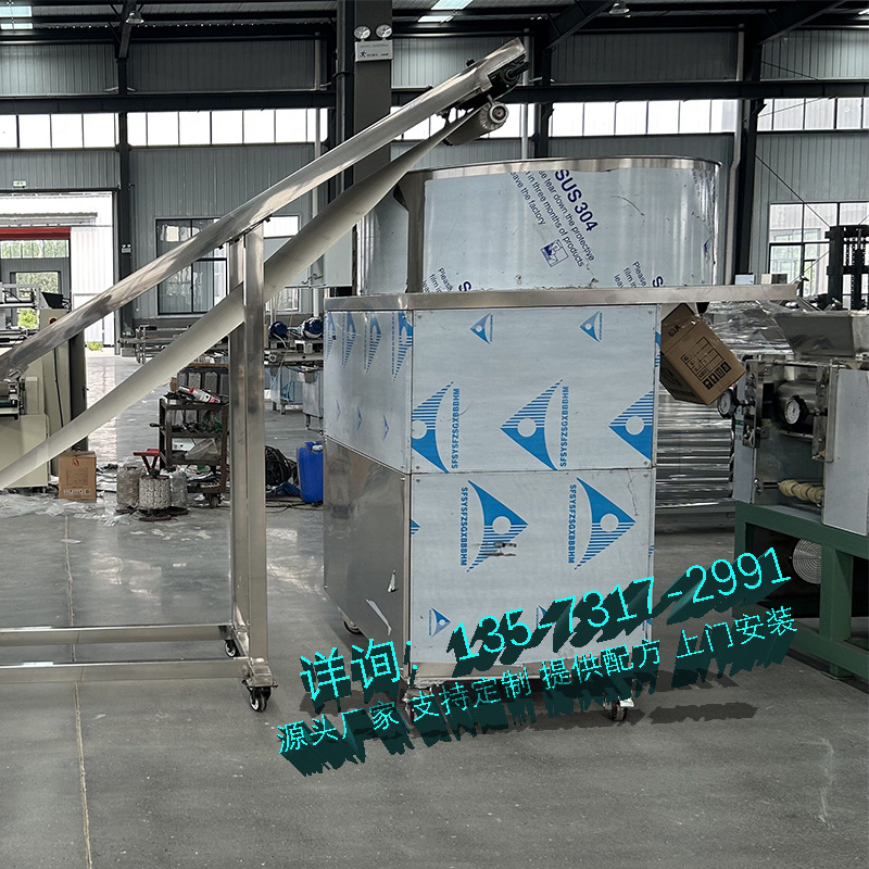 小型油炸方便面生产线 小型油炸方便面加工机械 小型方便面成型机