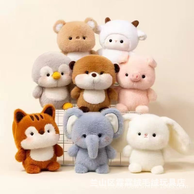 桌伴娃娃小摆件可爱毛绒玩具陪伴玩偶装饰品学习搭子生日礼物迷你|undefined