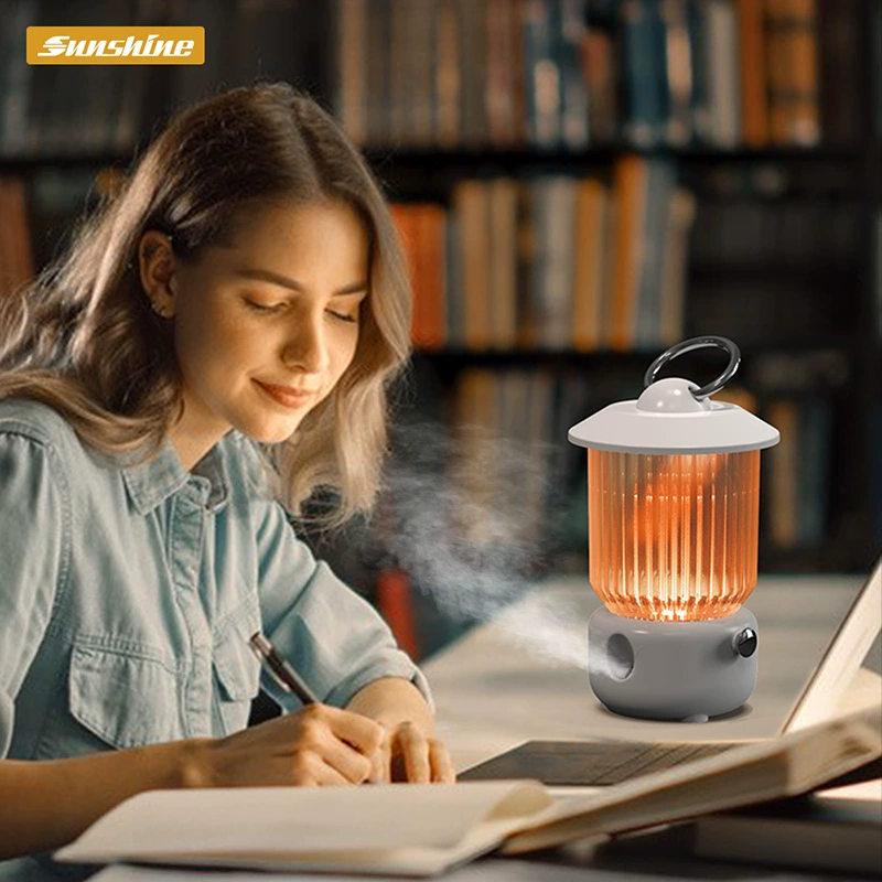 Universal atmospheric table humidifier kerosene, wireless aromatherapy for camping, new collection