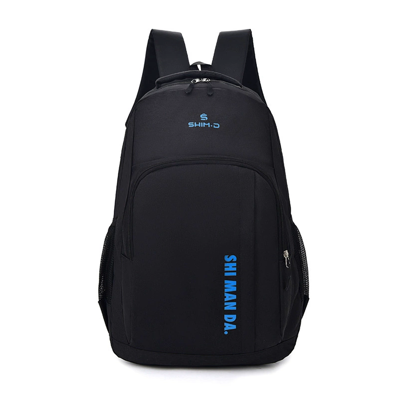 Capacious backpack for leisure, school bag for elementary school students, laptop, for import, simple and elegant design, business version, wholesale