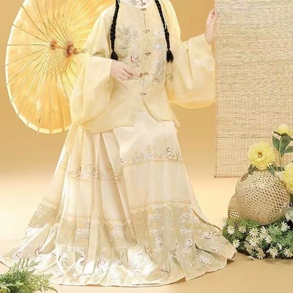 Осенний взрослый новый османтус кролик Ming взрослый китайский костюм женский воротник с вышивкой