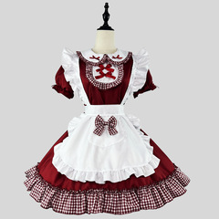 オリジナルのクリスマスの甘い洋服ロリータのロリータのメイド服COS演出服メイド服
