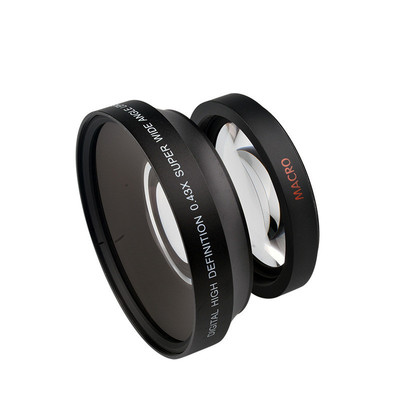 direct deal 67MM 0.43 Double Ultra-wide-angle fisheye camera lens Applicable SLR superior quality Cross border digital