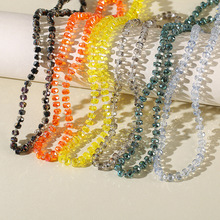 8mm܇݆ˮ���Ųʲ���ɢ�鴮��ͨ�׶������ֹ��ƷDIY�Ʒ������l