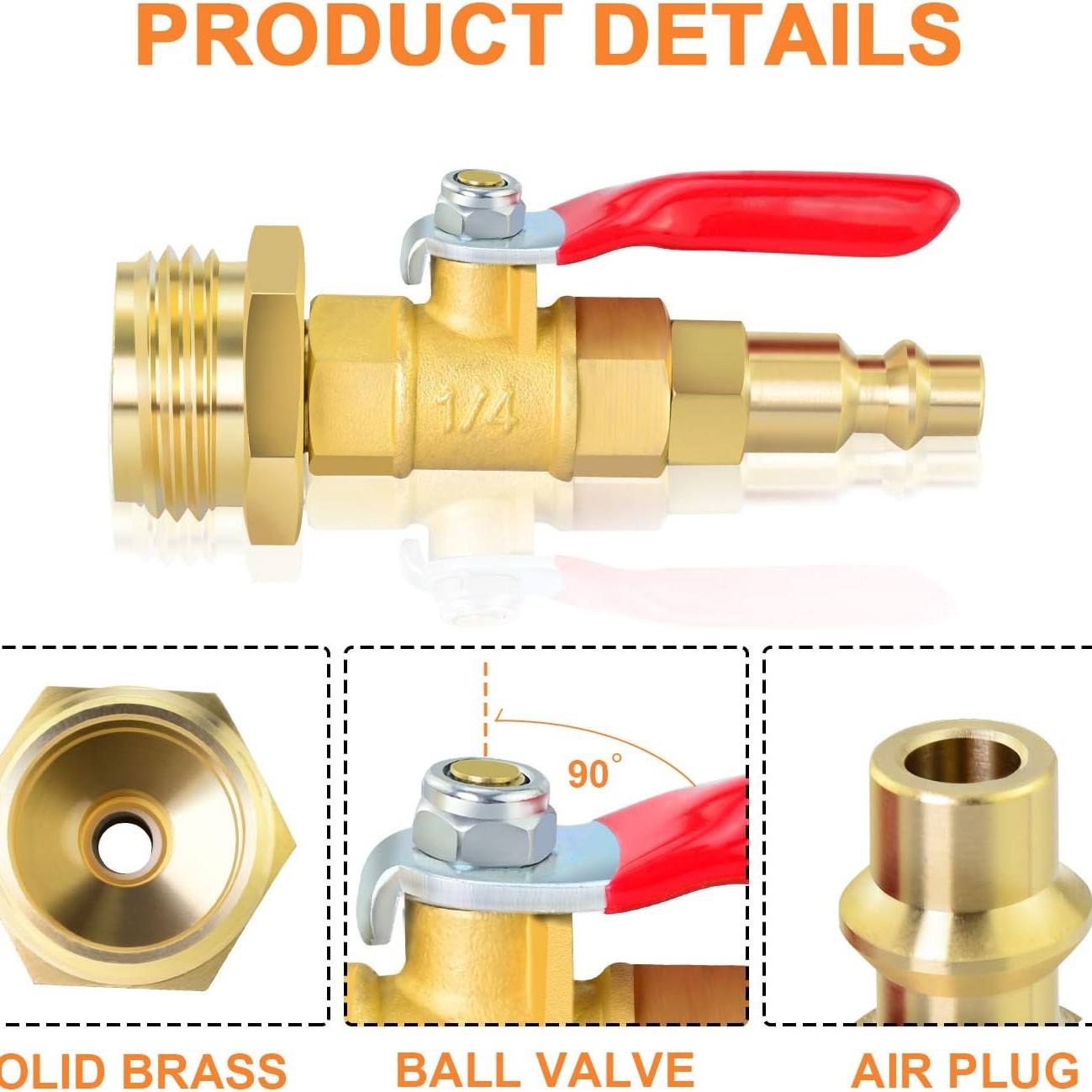 RV������ˮ���޲��ӳ��Խ�ֱ��ˮ��ͷת��׼���ϴ��ˮǹ���ٽ�ͷ