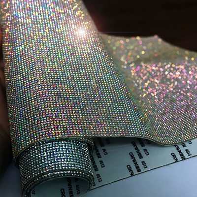 Car Decoration Stickers Diamond Scratches Rhinestone Stickers Flash Diamond Car Interior Accessories Crystal Diamond Stickers DIY Creative Personalized Stickers