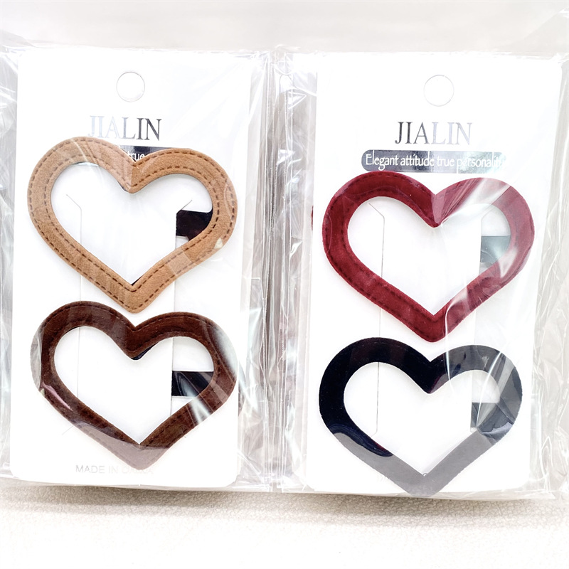 Nueva nube simple horquilla hueca bb clip de cabeza trasera de las mujeres tocado flequillo lateral horquilla rota