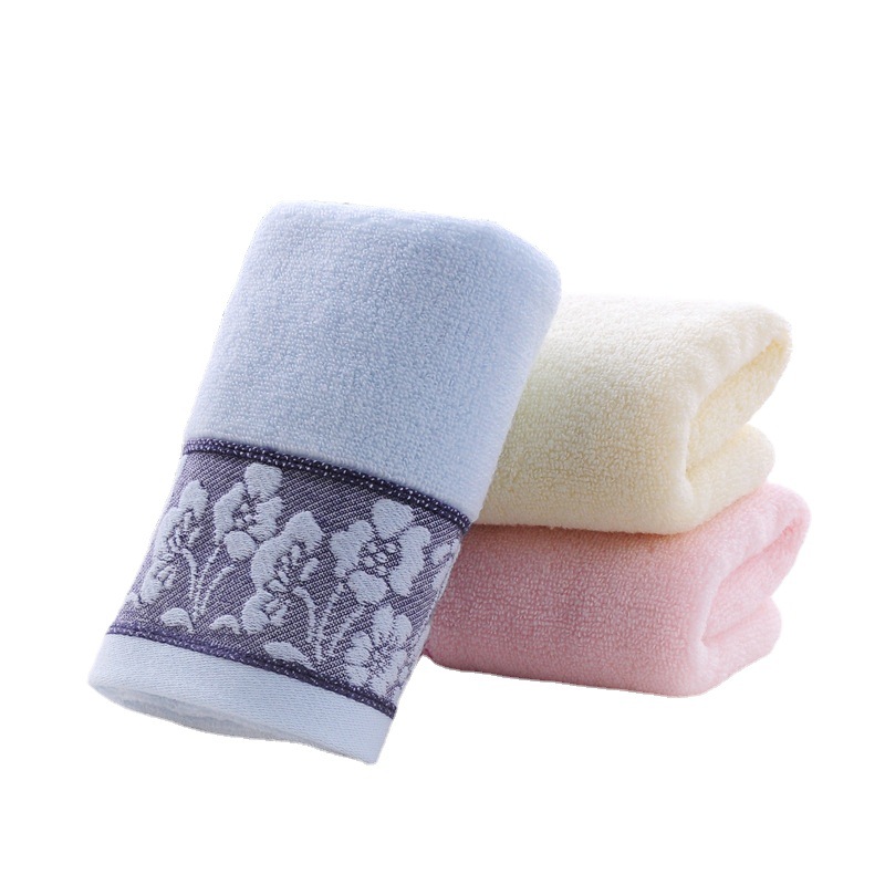 Toalhas de rosto em algodão jacquard macias e absorventes_voghion.com