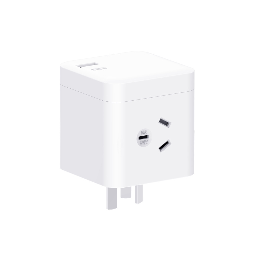 雷神插座澳式usb 充电魔方插排插线板接线板多功能家用电源转换器