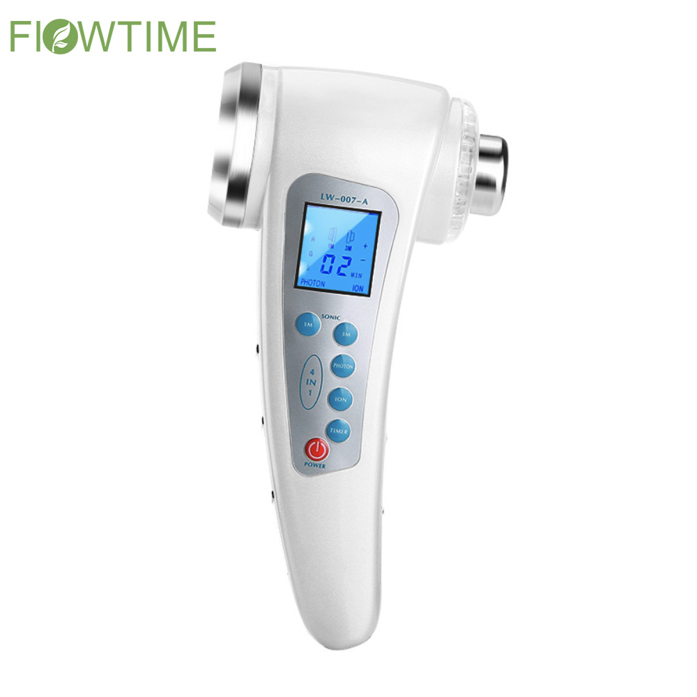 多功能超声波美容仪 正负离子导入导出仪 彩光淡斑 V脸提拉紧致仪