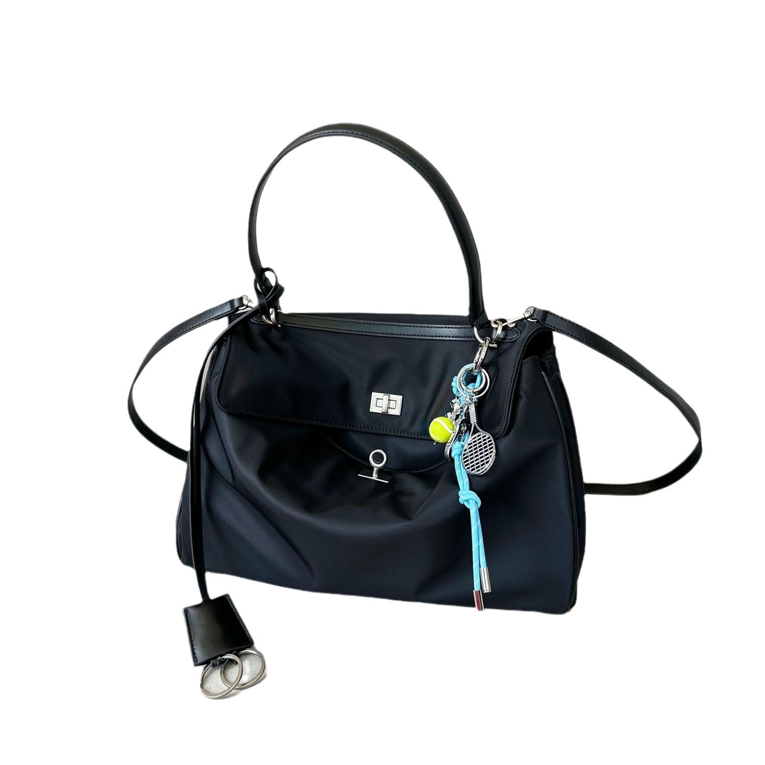 Bolsa de tela de nylon rodeo tote bolsa axila de cercanías de gran capacidad para mujeres bolsa de sentido superior conocimiento de embarque a mano hombro bolso Kelly