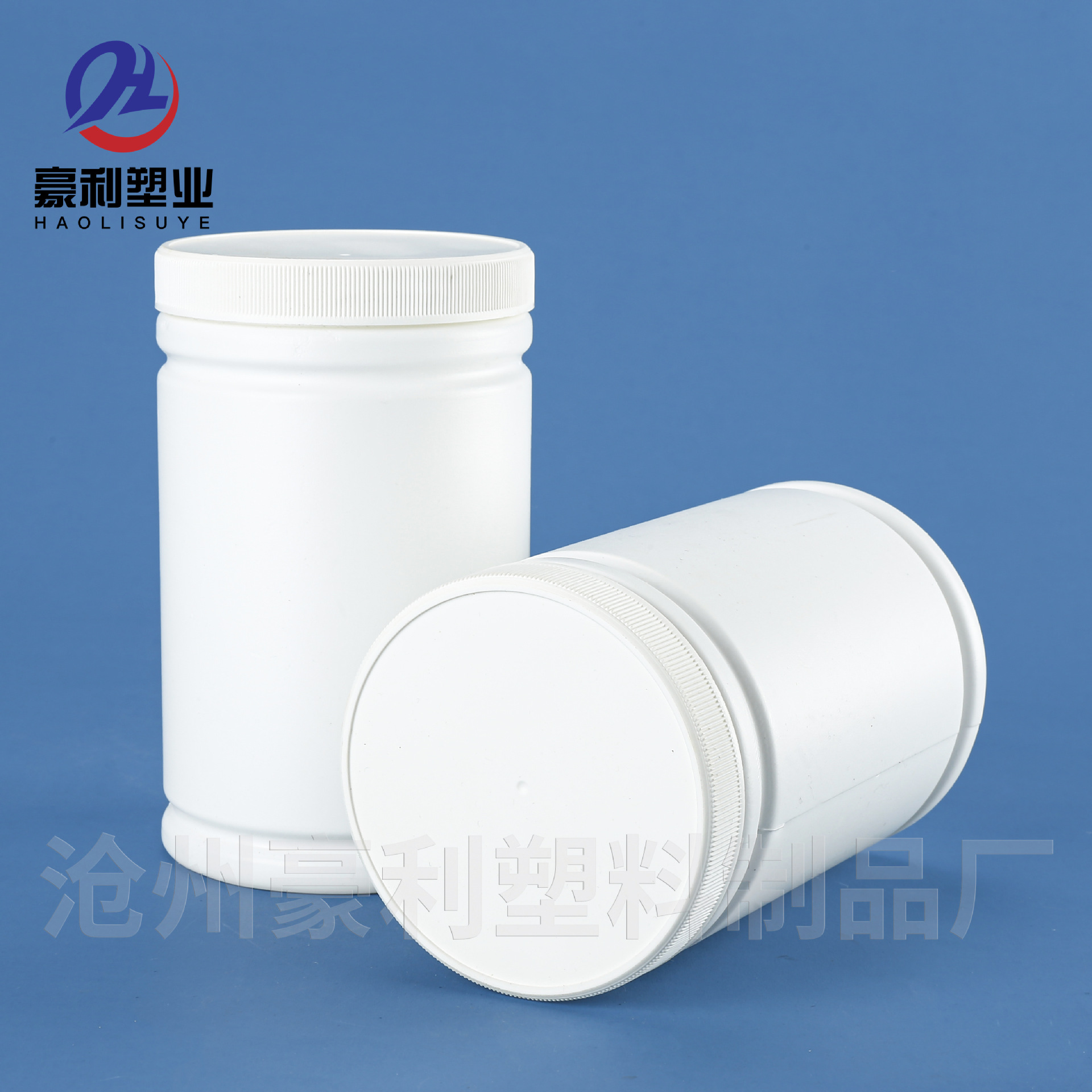 兽药分装桶800克奶粉桶厂家大口蛋白粉瓶竹节瓶粉剂罐800ml广口瓶