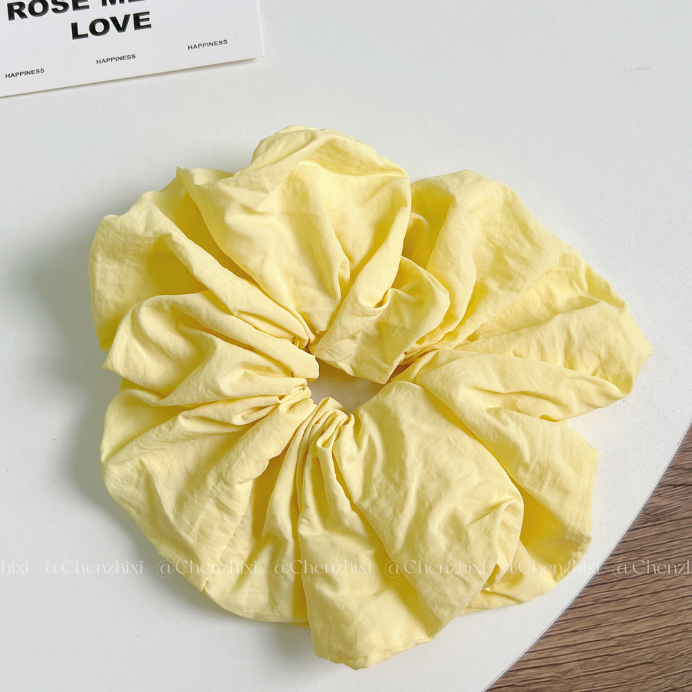 6 단색 퍼프 옐로우