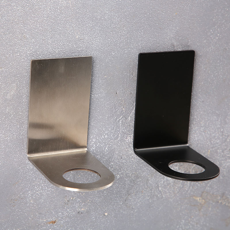 厂家直供304不锈钢挂架 免打孔洗手液架沐浴露瓶挂架壁挂式金属架