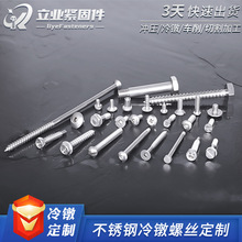 定制不锈钢非标件异形件冷镦多工位冷打冷镦件加工异型螺栓螺丝