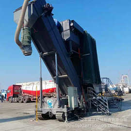 兴义市 商混站厢车卸水泥装车机 移动便携式集装箱卸灰机