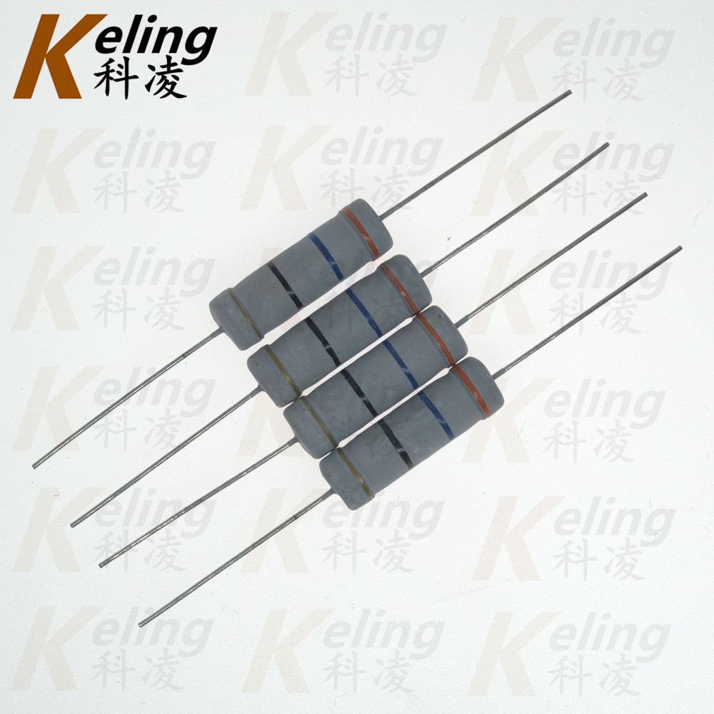 5W色环电阻 金属氧化膜 碳膜电阻器 大功率电阻 36R 5%