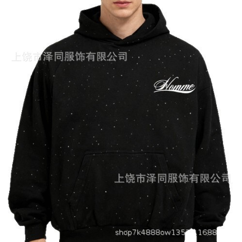 Trendy Loose Pullover Hoodie Unisex European and American Cross-Border Foreign Trade