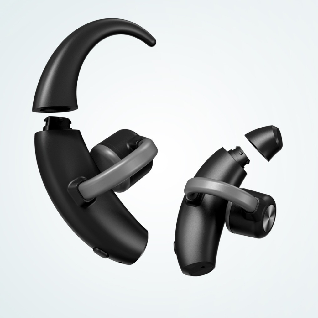 El popular gancho para la oreja deportivo Bluetooth con clip inalámbrico GW1 para correr y andar en bicicleta auriculares de dos piezas con calidad de sonido