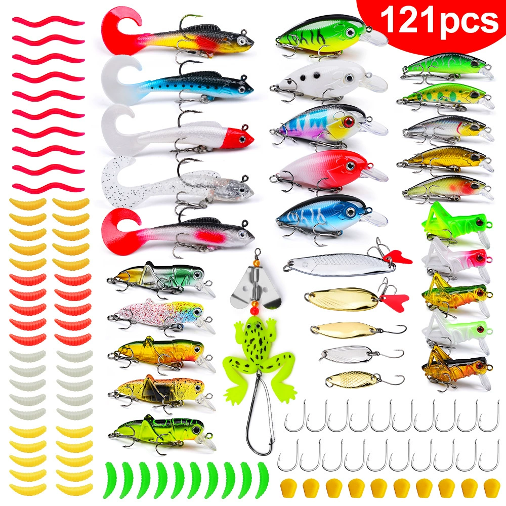 Set de pececillos mixtos del kit de pesca