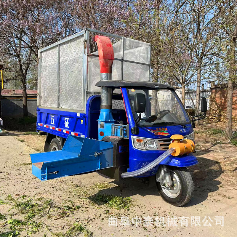 养牛场自走式铡草机牧场自动揉搓切料机玉米秸秆链板进料切草机器