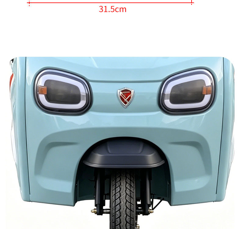 Electric Tricycle Fully Enclosed Semi-Enclosed Canopy Vehicle Mudguard Front Wheel Fender Fitted to the Body Protection Universal Accessories