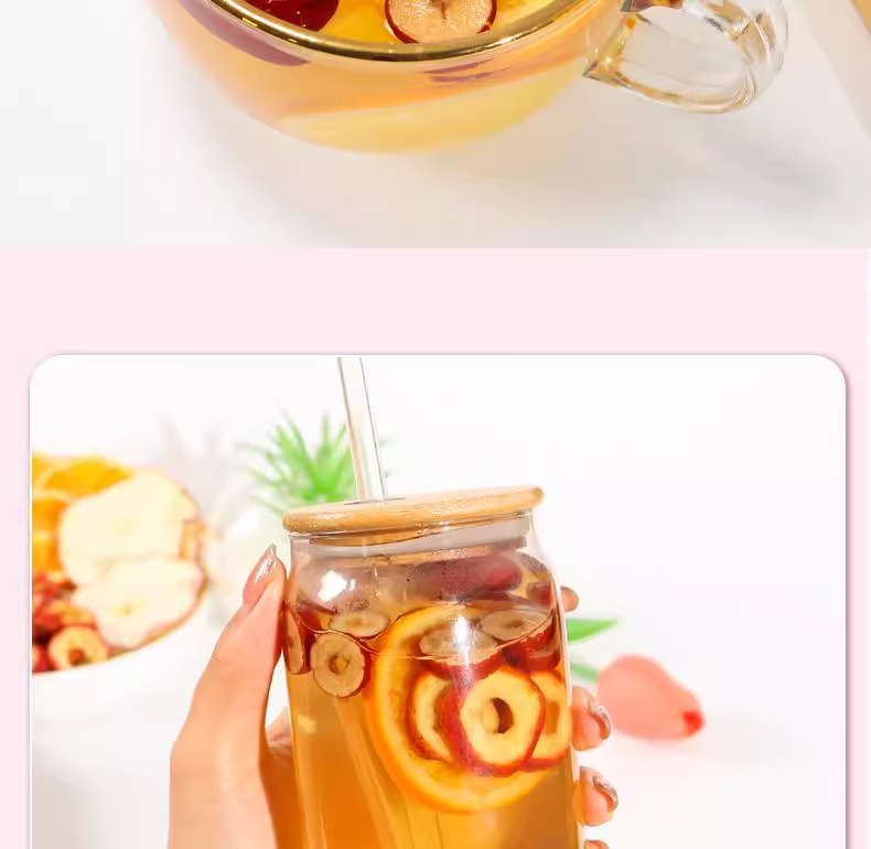 Apple Hawthorn Poria Orange Tea Ingredient Pack 120g Cold Brew Fruit Tea 12 Individual Sachets quality and texture