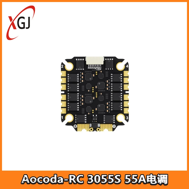 Aocoda-RC Warrior 3055S 55A FPV 8-битный 3-6S 4-в-1 ESC