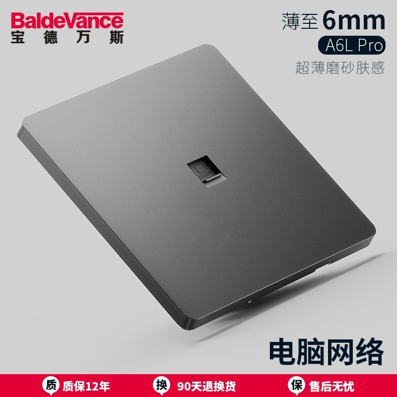 Computer socket [super category 6 gigabit]