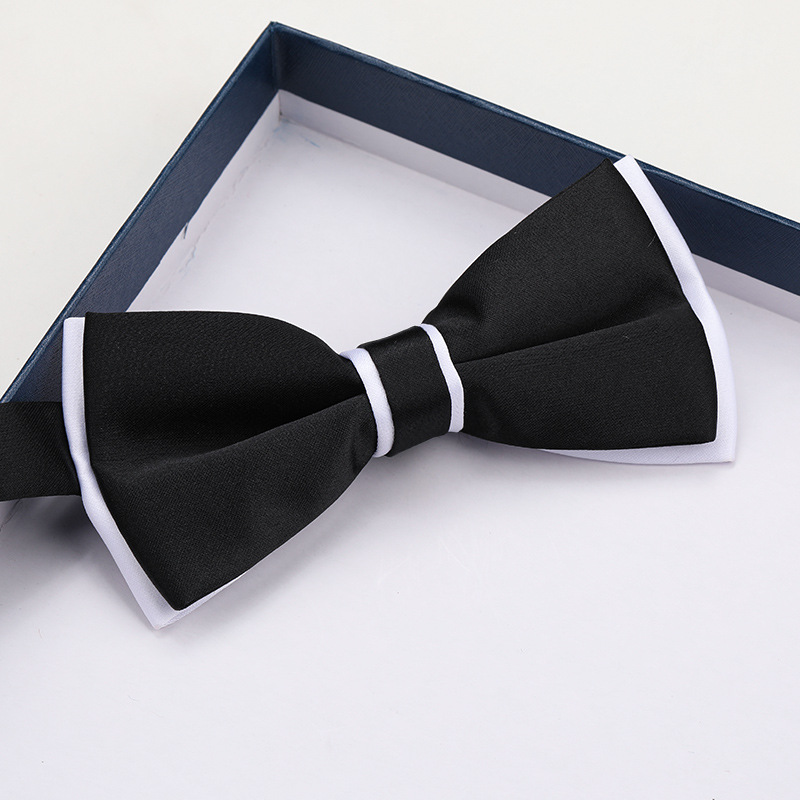 흑백 사이키델릭 나비넥타이