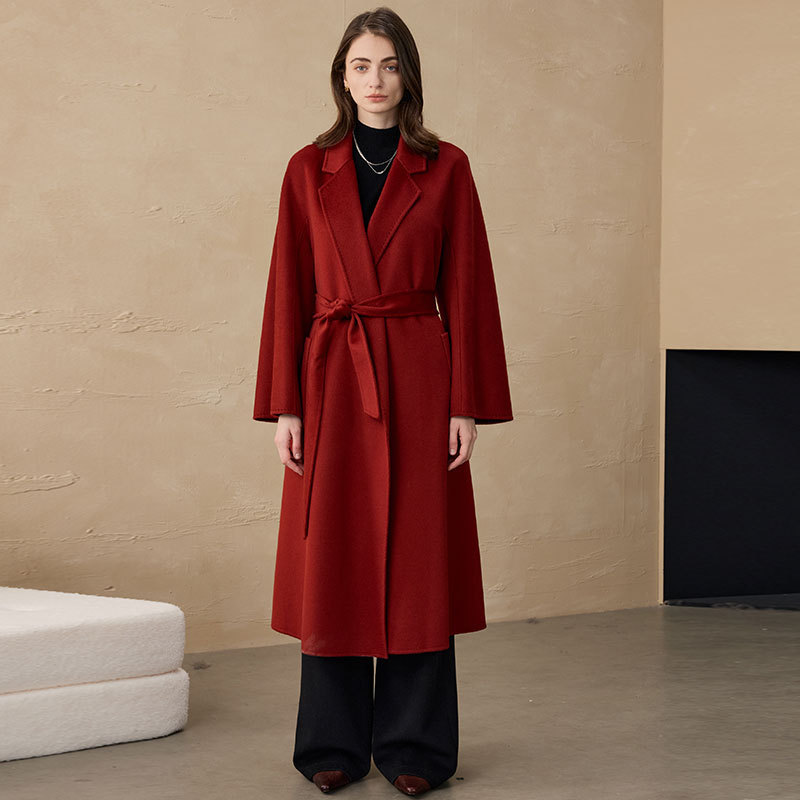 M Brand Cashmere Coat Bathrobe Max Coat Cashmere Coat Women's Classic Bathrobe European Version Cashmere Jacket Women's Autumn and Winter M Brand Cashmere Coat Bathrobe Max Coat Cashmere Coat Women's Classic Bathrobe European Version Cashmere Jacket Women's Autumn and Winter