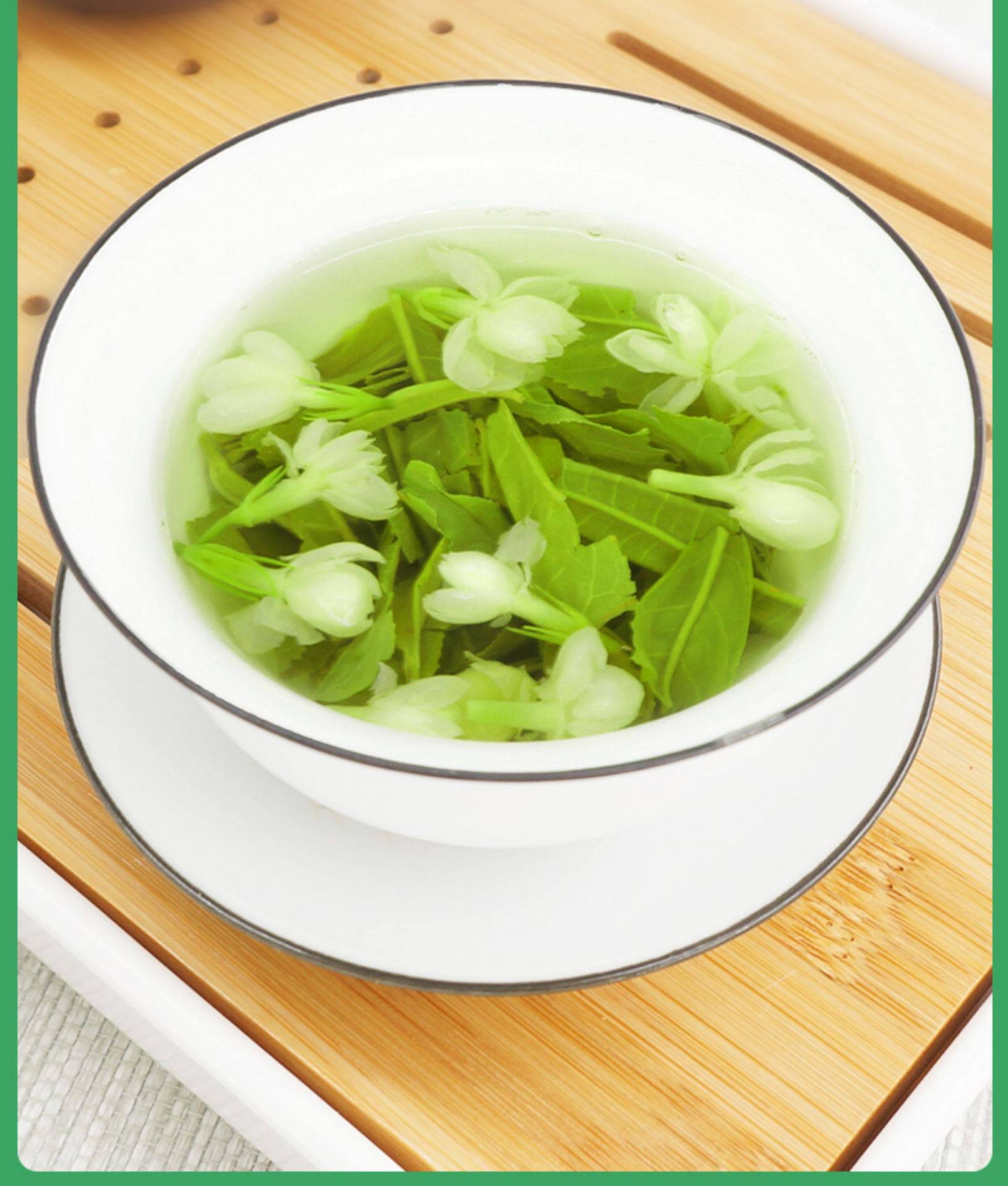 Jasmine Green Tea Maojian Loose Leaf 2025 New Harvest Cold Brew Fragrant Herbal Tea 500g in use